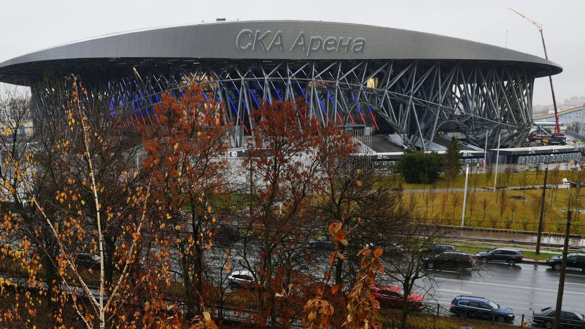 Строительство СКА Арены